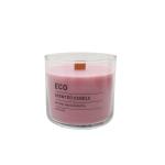CANDELA PROFUMATA ECO PINK SMALL 450gr profumazione ai frutti rossi