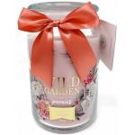 CANDELA PROFUMATA GIARA GRANDE PINK PEONIA ROSA 700gr profumazione peonia 120h durata