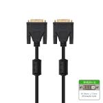 CAVO EWENT DVI-D a DVI-D 24+1 Dual Link Full HD M/M 1.8MT