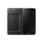 CUSTODIA SAMSUNG ORIGINALE FLIP WALLET A PORTAFOGLIO GALAXY J3 2016 COLORE NERO