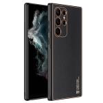 COVER IN PELLE PER Samsung Galaxy S24 Ultra 5G COLORE NERO