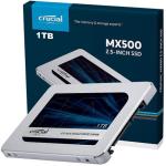 SSD CRUCIAL MX500 7mm CAPACITA' 1TB 2,5" SATA III r:560MB/s w:510MB/s